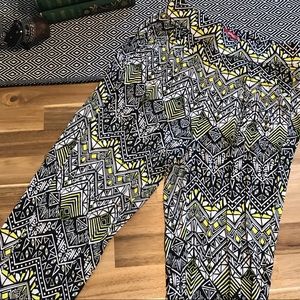 Aztec High-Waist Harem Pant